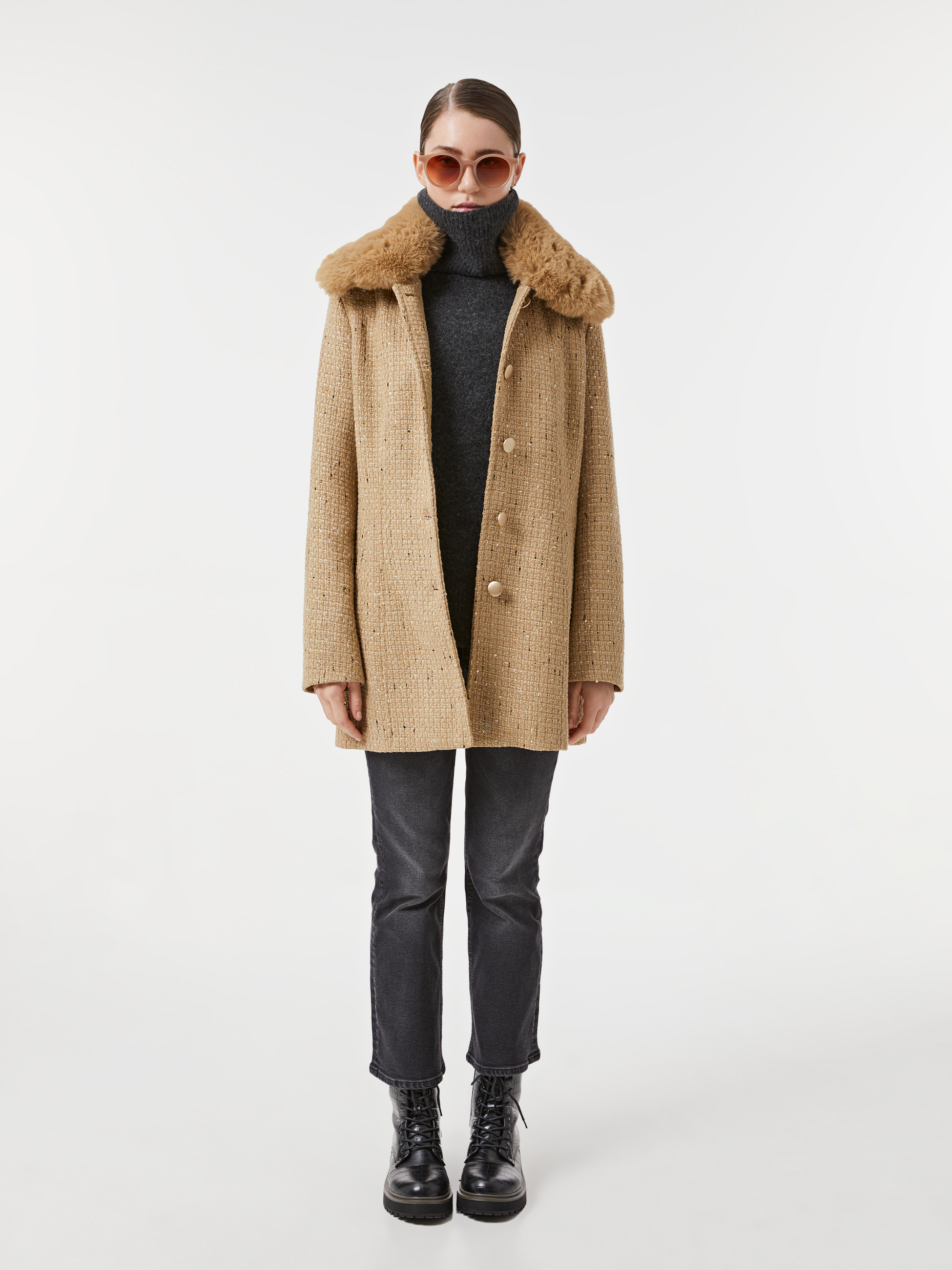 Sobretudo com botões