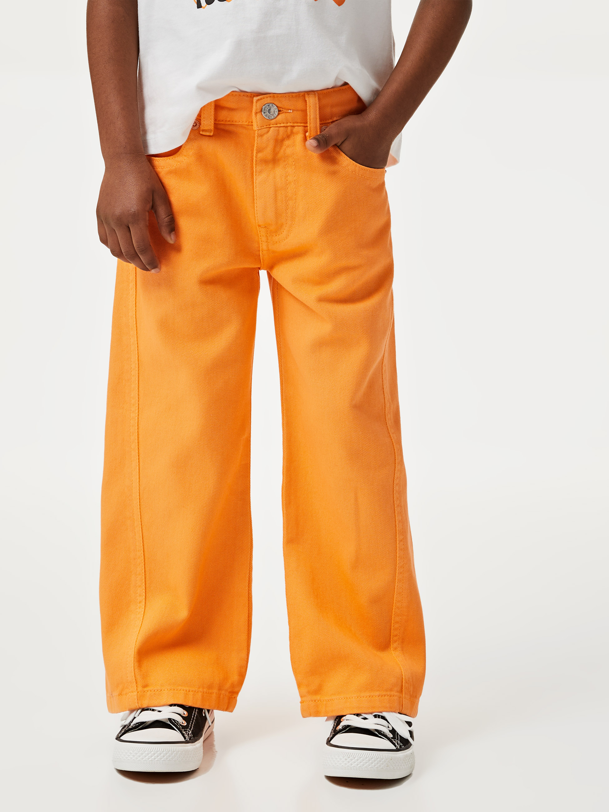 Calças ganga 5 bolsos