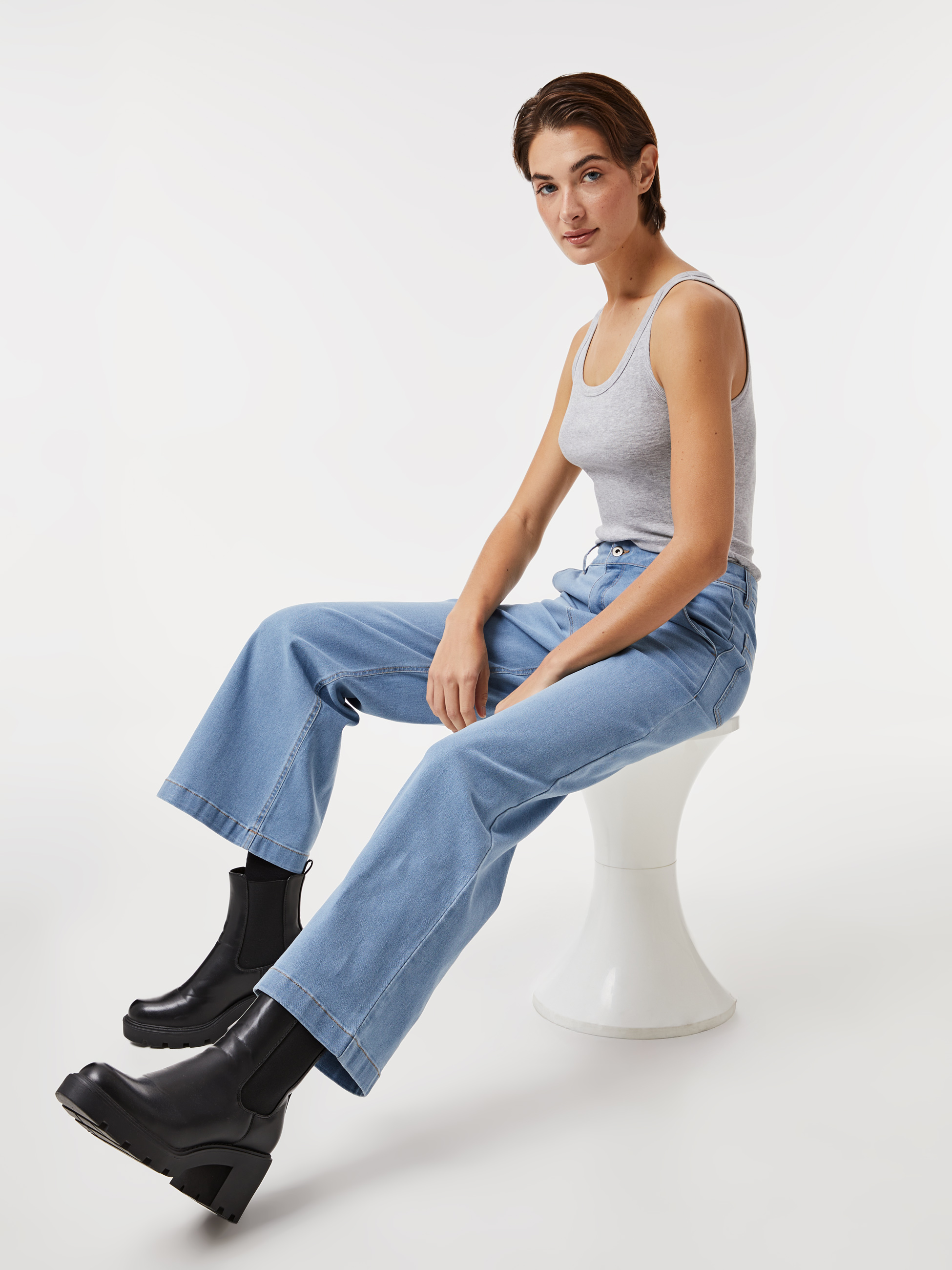 Calças de ganga marine fit