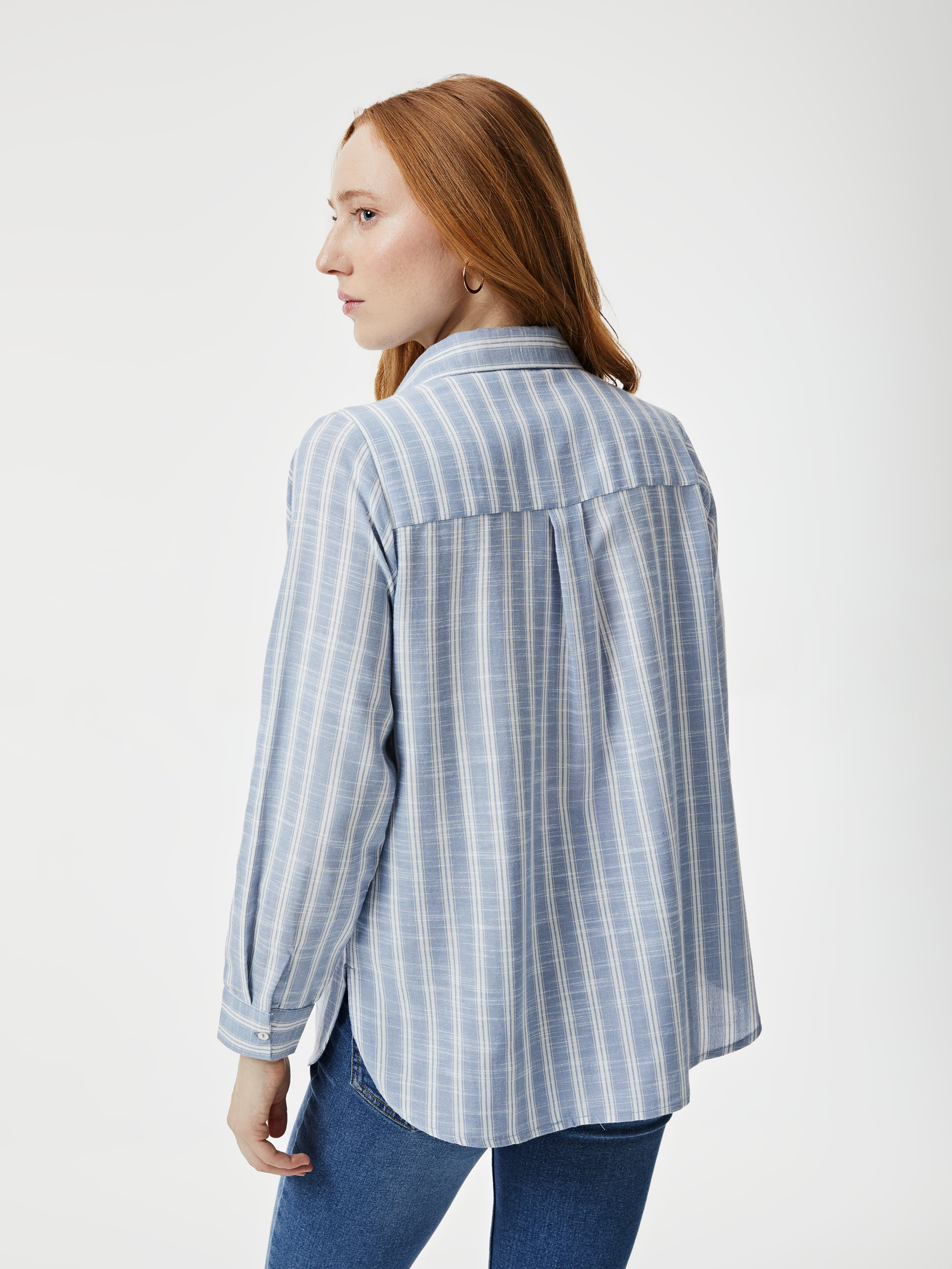 Blusa com decote em V