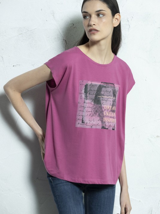 T-shirt estampada