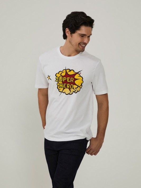 T-shirt estampada