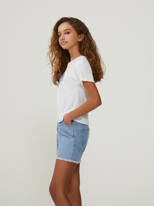T-shirt com detalhe T-shirt com detalhe