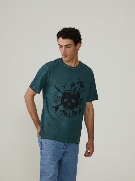 T-shirt estampada