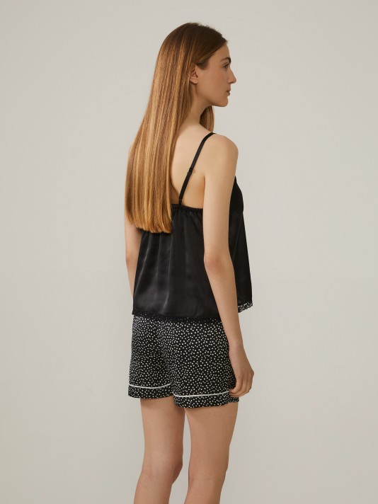 Conjunto de dormir acetinado Conjunto de dormir acetinado