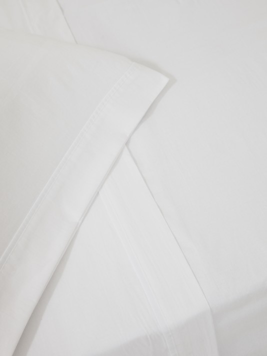 Lençol de cima vivo branco Lençol de cima vivo branco