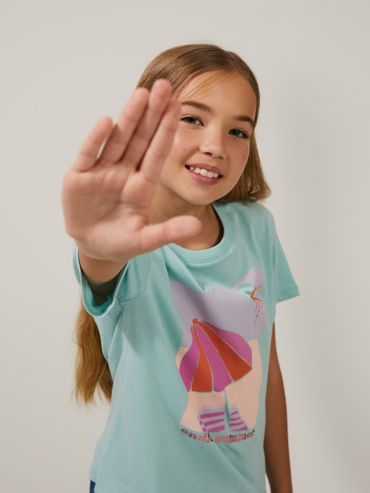 T-shirt estampada T-shirt estampada