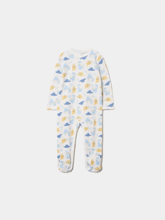 Pack dois babygrows 100% algodão Pack dois babygrows 100% algodão