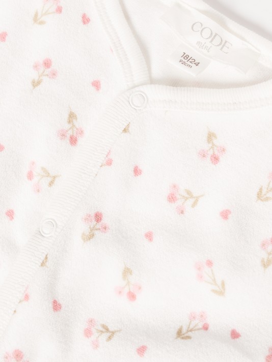 Babygrow com padrão Babygrow com padrão