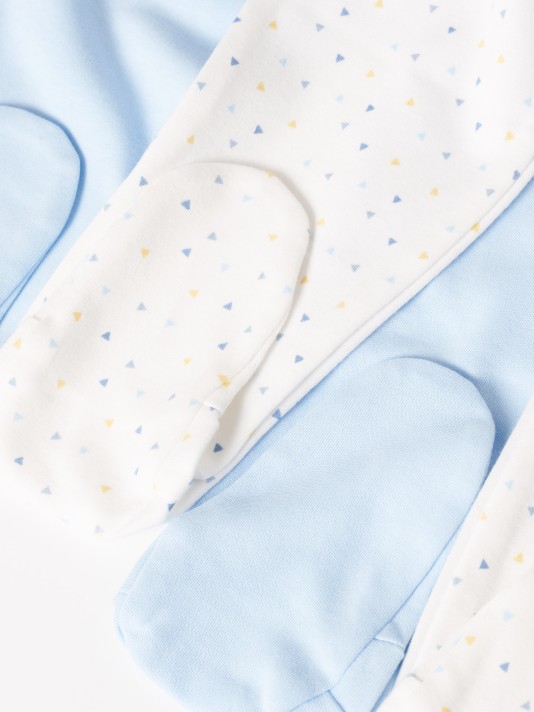 Pack duas calças interiores 100% algodão Pack duas calças interiores 100% algodão