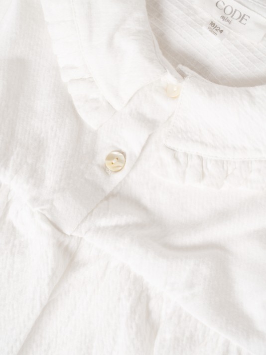 Blusa com folho Blusa com folho