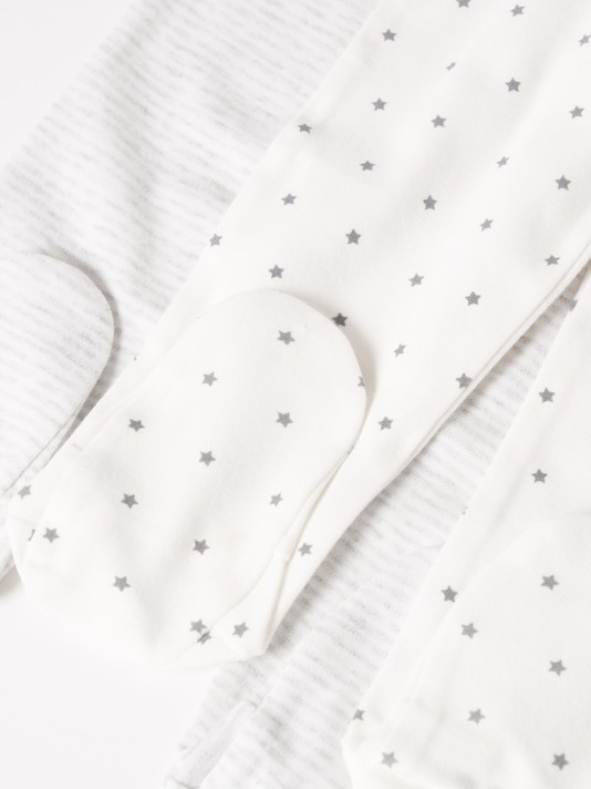 Pack duas calças interiores 100% algodão Pack duas calças interiores 100% algodão