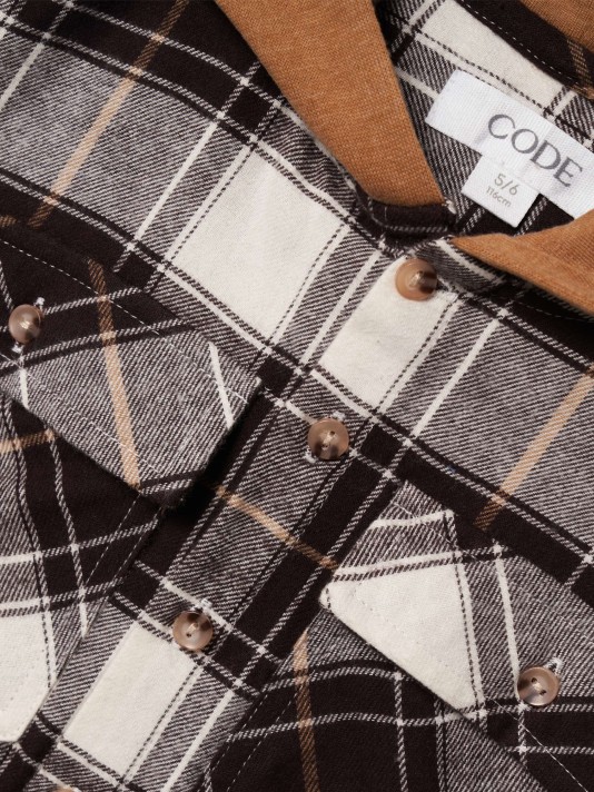 Sobrecamisa com capuz Sobrecamisa com capuz