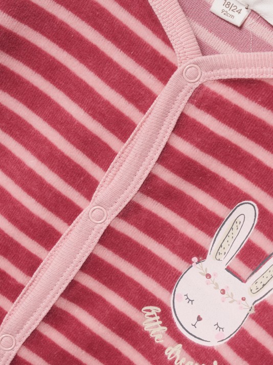 Babygrow às riscas Babygrow às riscas