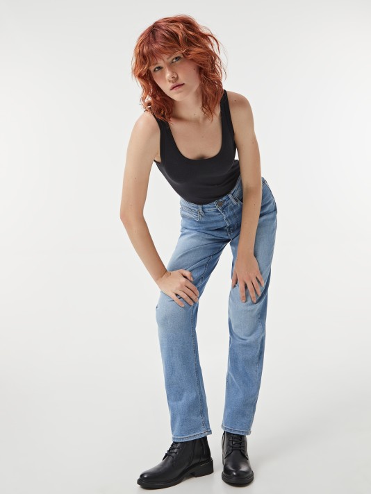 Jeans cintura subida Jeans cintura subida