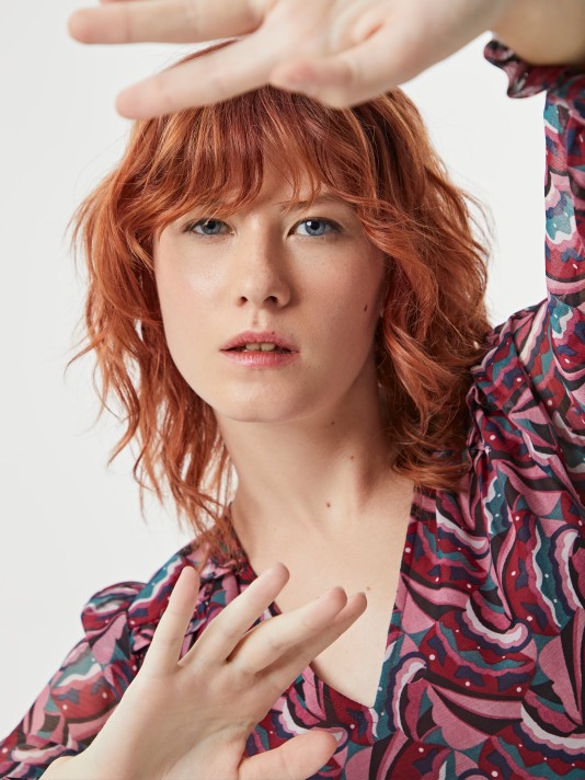 Vestido com transparência Vestido com transparência