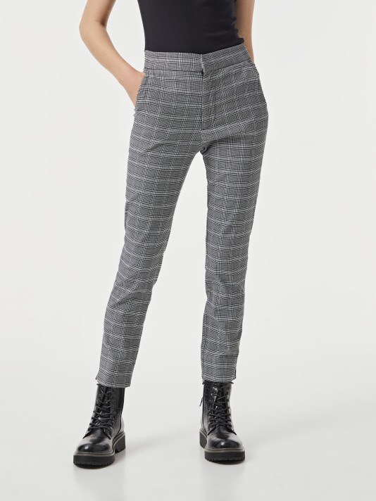 Calças xadrez Calças xadrez