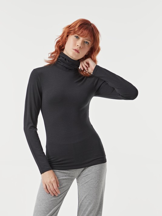 Camisola gola alta Camisola gola alta