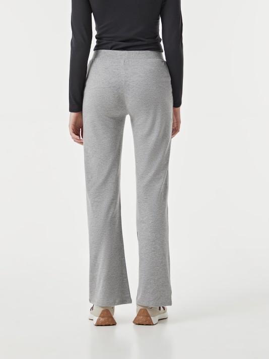 Calças malha flare Calças malha flare