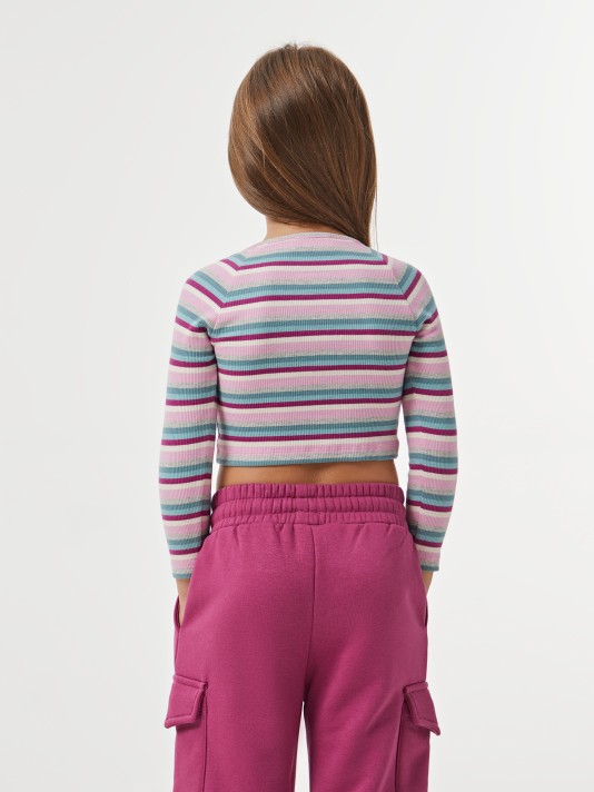 Top às riscas Top às riscas