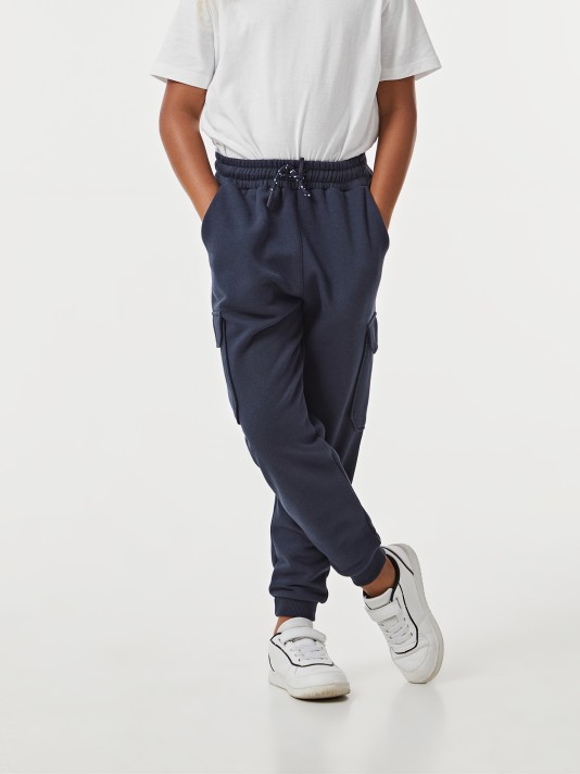 Calças jogger com bolsos cargo Calças jogger com bolsos cargo