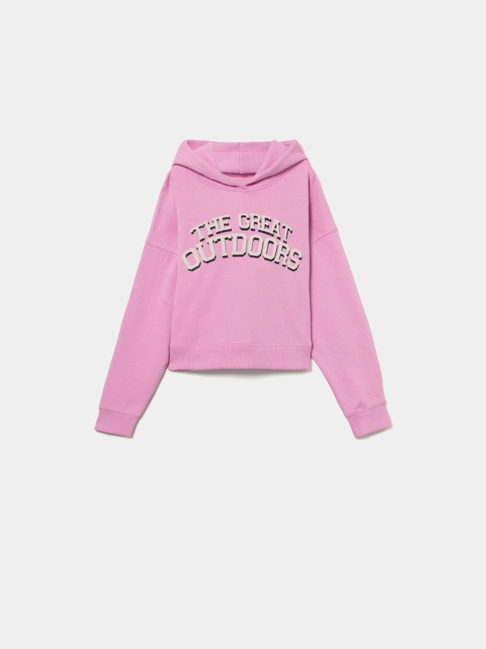 Sweatshirt com capuz