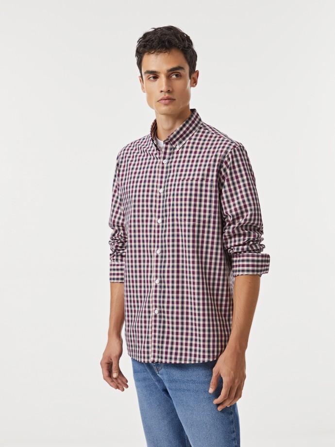 Camisa regular fit