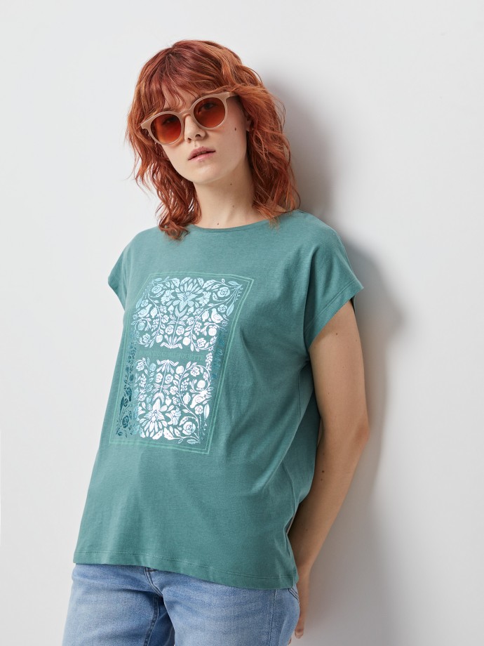 T-shirt estampada