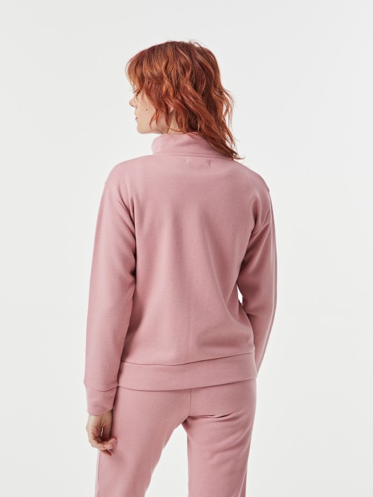 Casaco malha com fecho Casaco malha com fecho