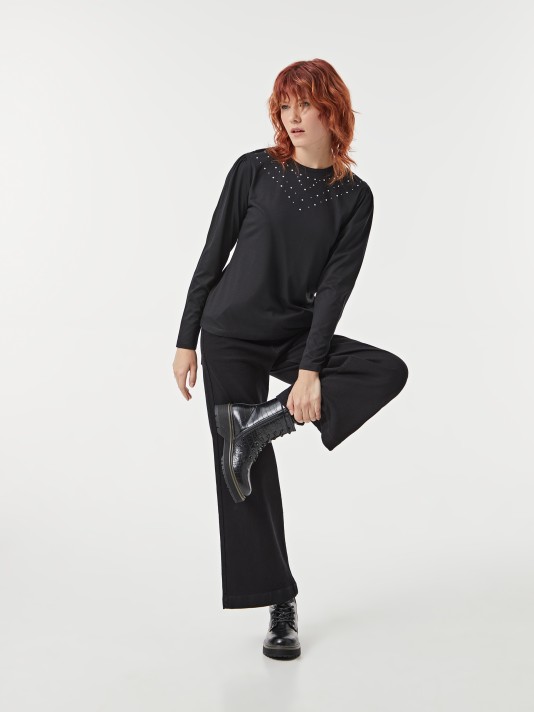 Camisola com brilhantes Camisola com brilhantes