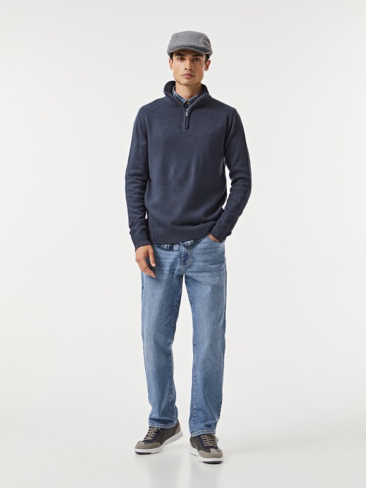 Camisola com fecho Camisola com fecho