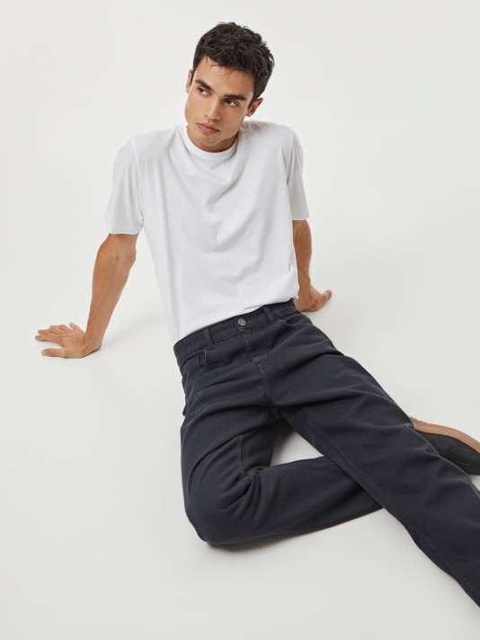 Calças 5 bolsos Calças 5 bolsos