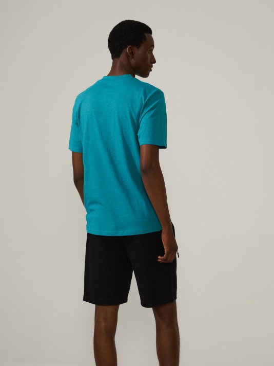 T-shirt com botões T-shirt com botões
