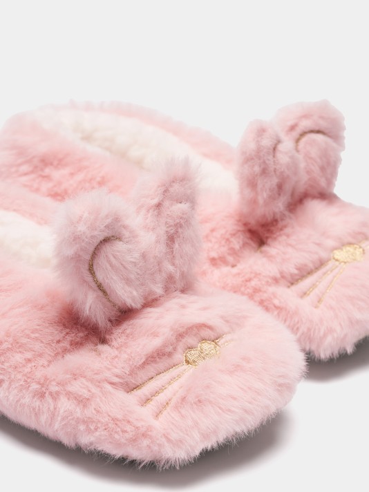 Pantufas pelo sintético Pantufas pelo sintético