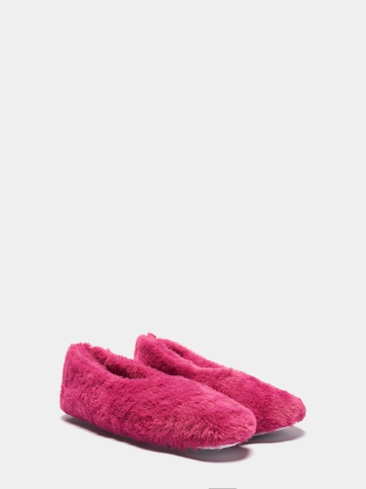 Pantufas pelo sintético Pantufas pelo sintético