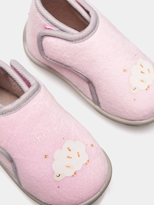 Pantufas com pelo sintético Pantufas com pelo sintético