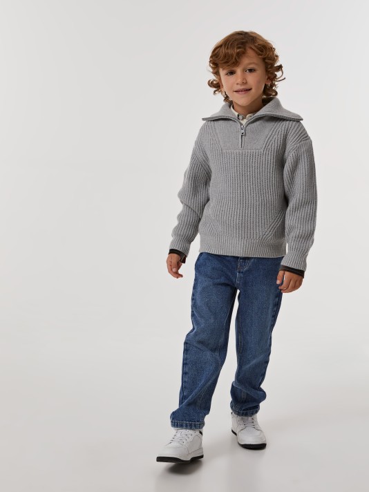 Camisola com fecho Camisola com fecho