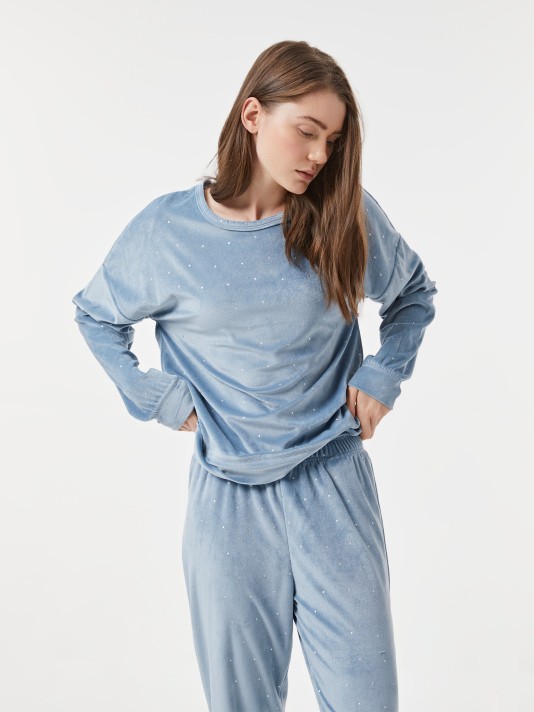 Pijama com brilhantes Pijama com brilhantes