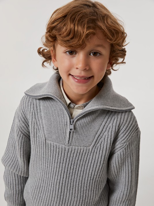 Camisola com fecho Camisola com fecho