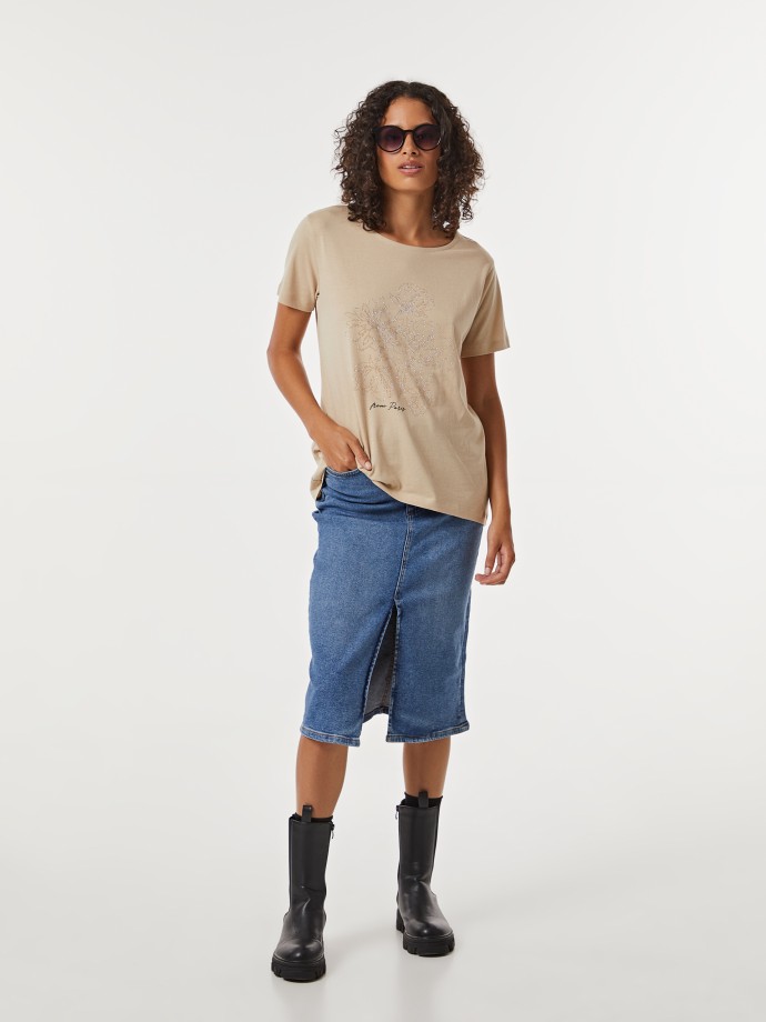 T-shirt estampada