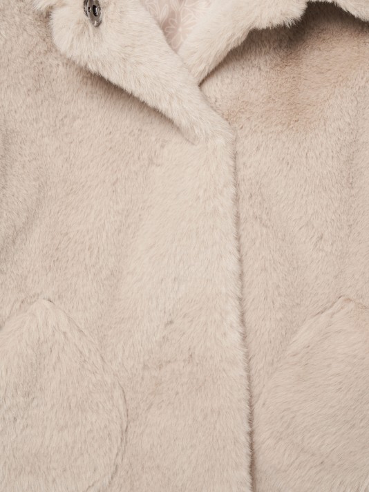 Casaco pelo sintético Casaco pelo sintético