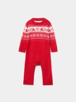 Macacão malha natalício Macacão malha natalício