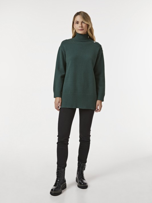 Camisola gola alta Camisola gola alta
