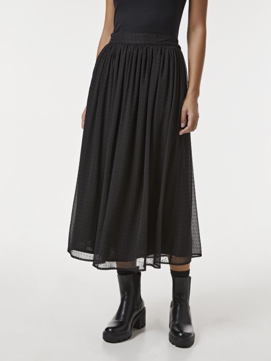 Saia plissada Saia plissada