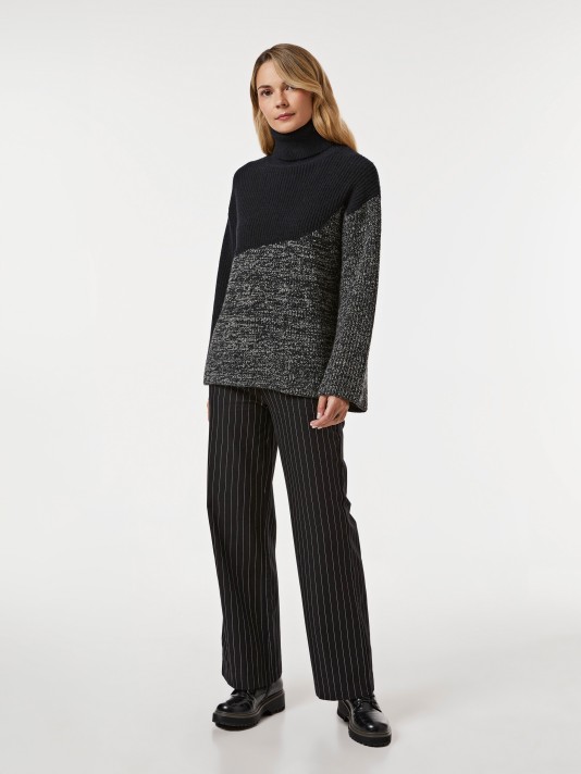 Camisola gola alta Camisola gola alta