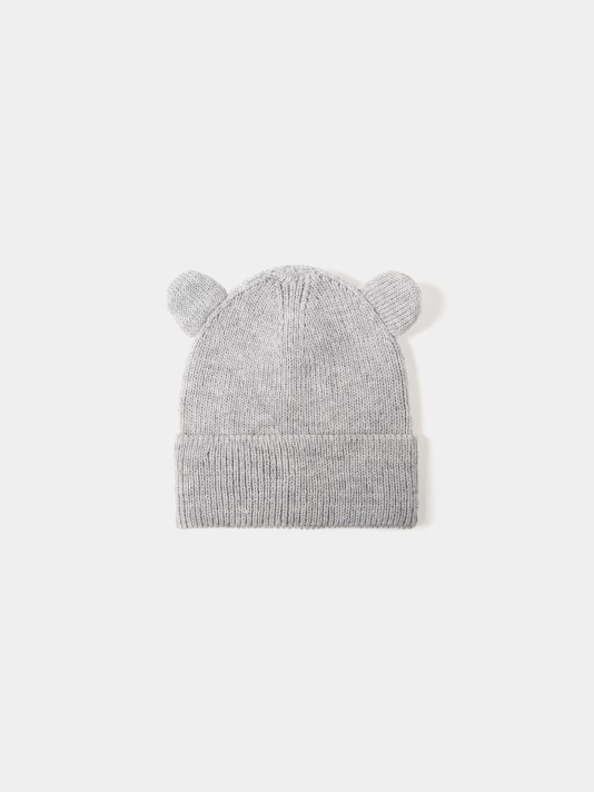 Gorro malha com orelhas