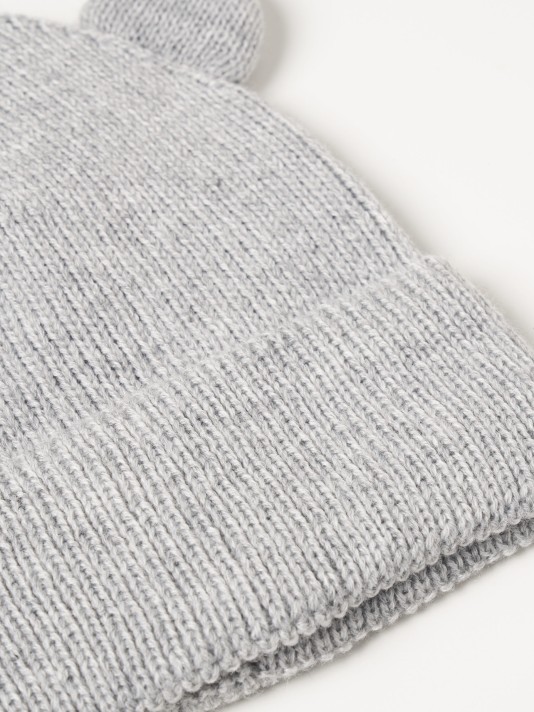 Gorro malha com orelhas Gorro malha com orelhas