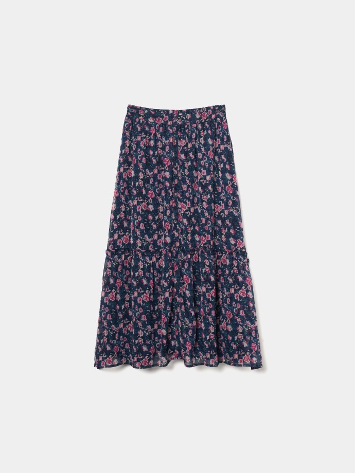 Saia estampada