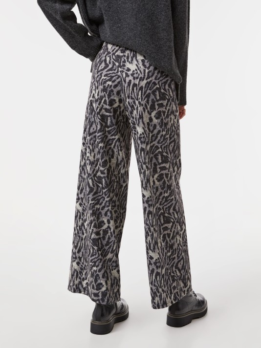 Calças em malha estampadas Calças em malha estampadas