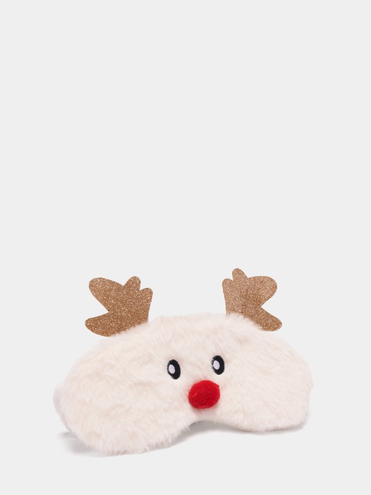 Pack pantufas e máscara de dormir Natal Pack pantufas e máscara de dormir Natal